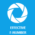 Effective f-number