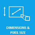 Sensor size icon